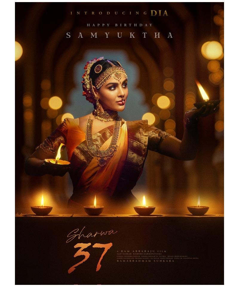First Look Of Samyuktha In Sharwa 37