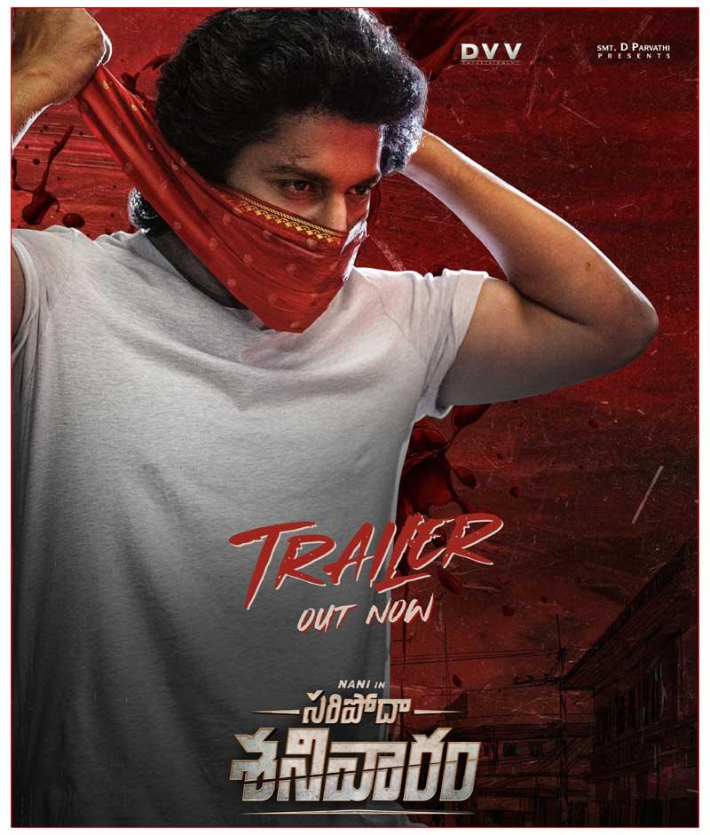 Saripodhaa Sanivaaram trailer review