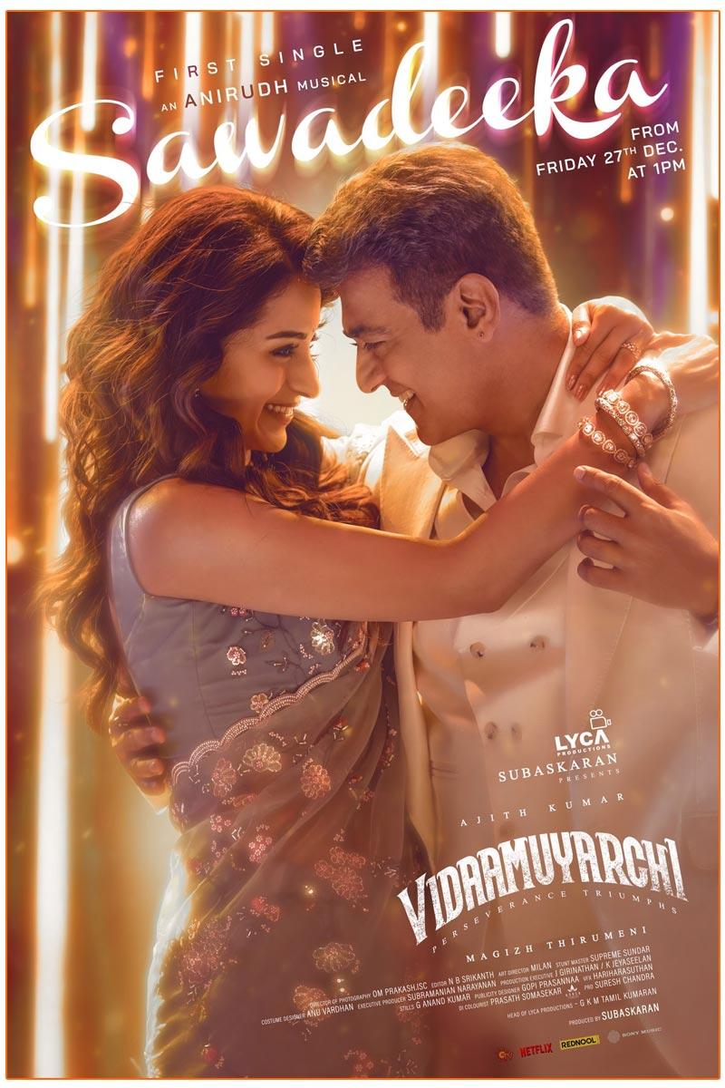 First Single From Vidaamuyarchi On December 27th