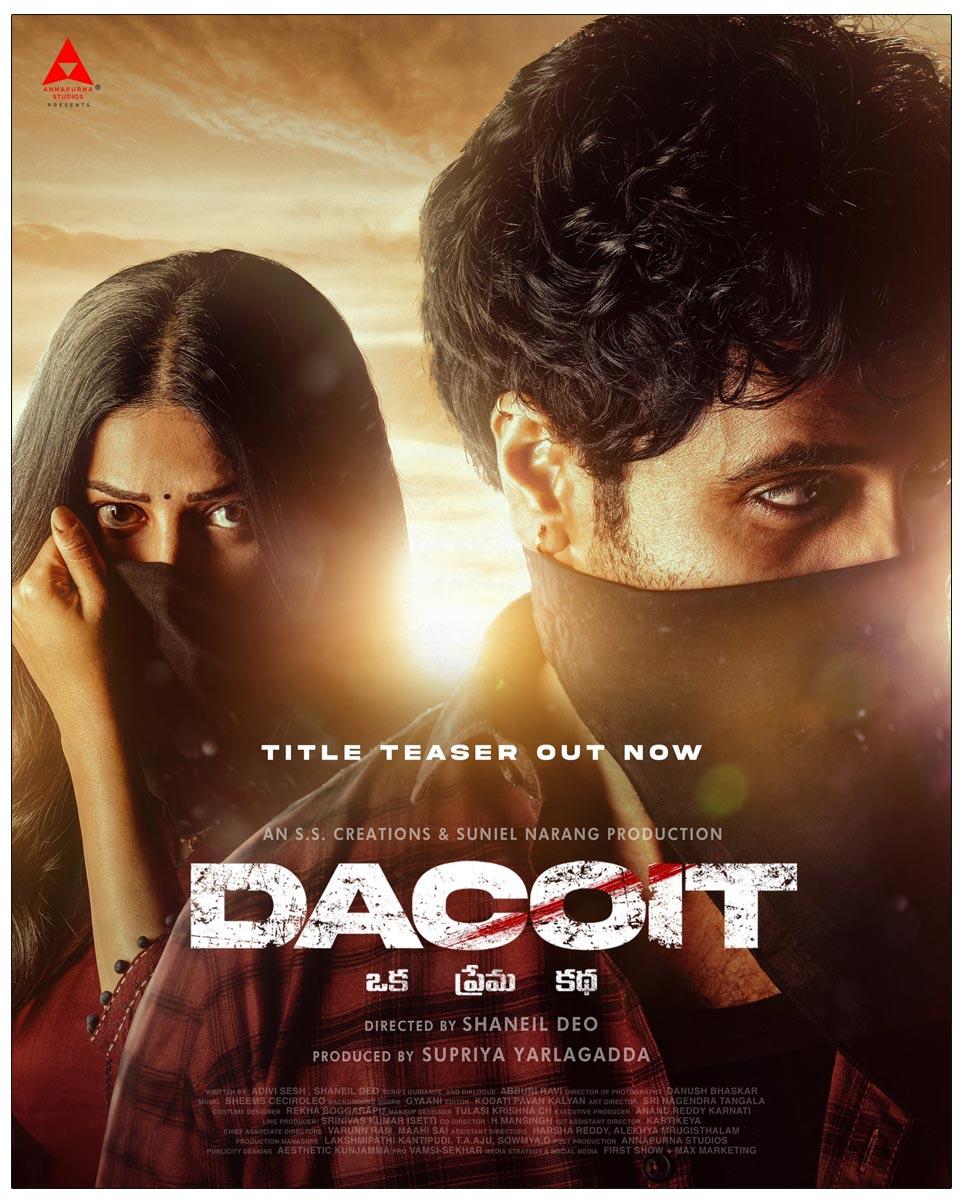 Adivi Sesh - Shruti Haasan Project Titled Dacoit