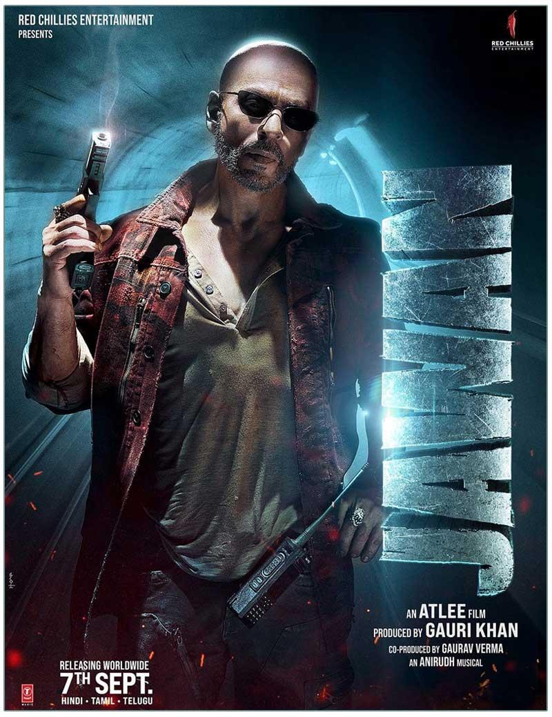 SRK surprises fans with Jawan new poster