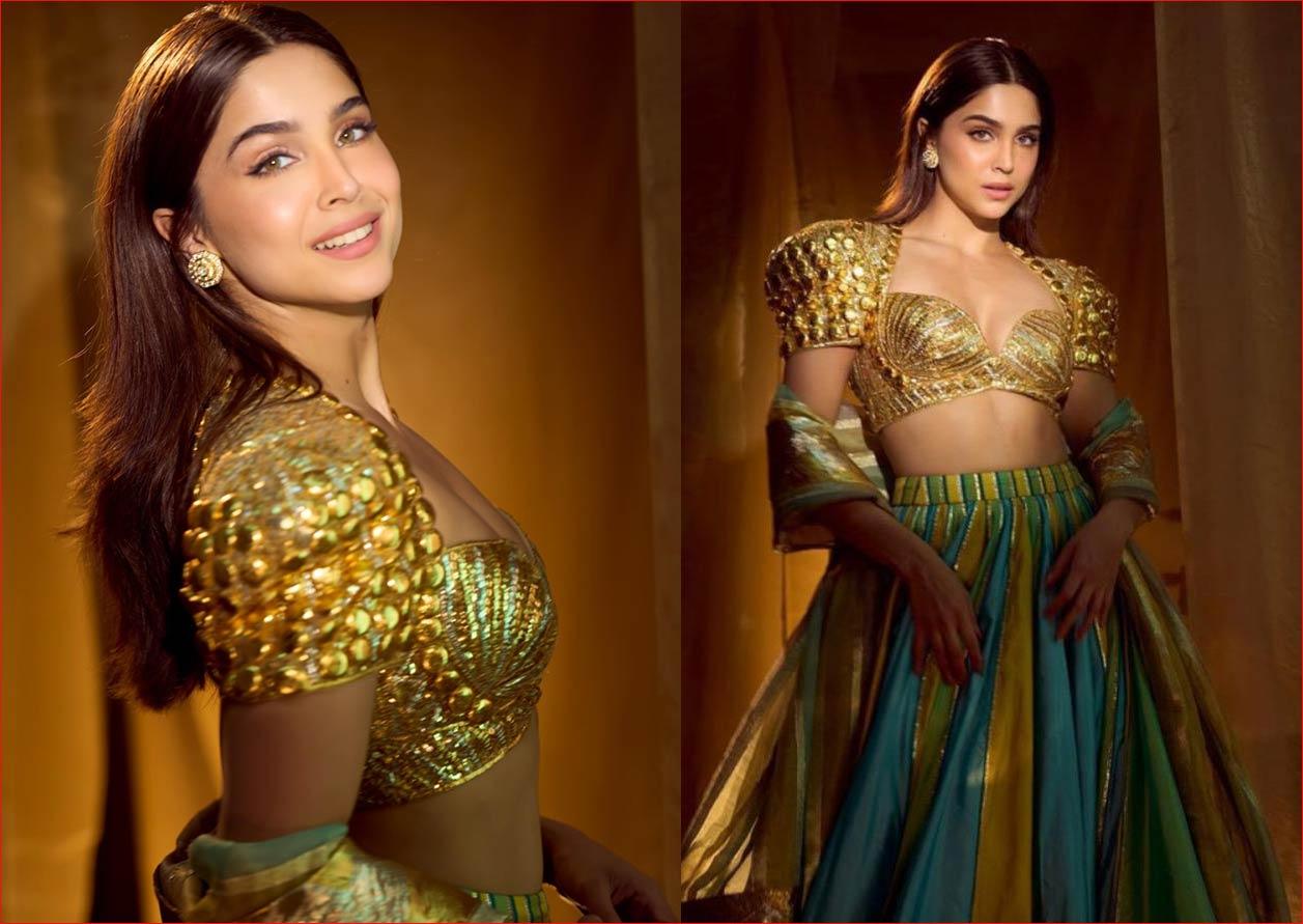 Sharvari Wagh turns voluptuous