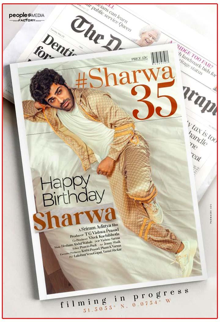 Sharwanand teams with Sriram Adittya