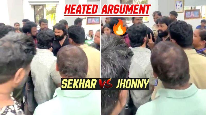 Shekar Master Team And Johnny Master Team Clash Over Association