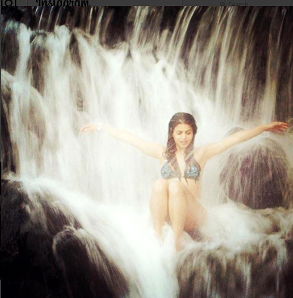 After Massage, She Goes For Hot Bath!