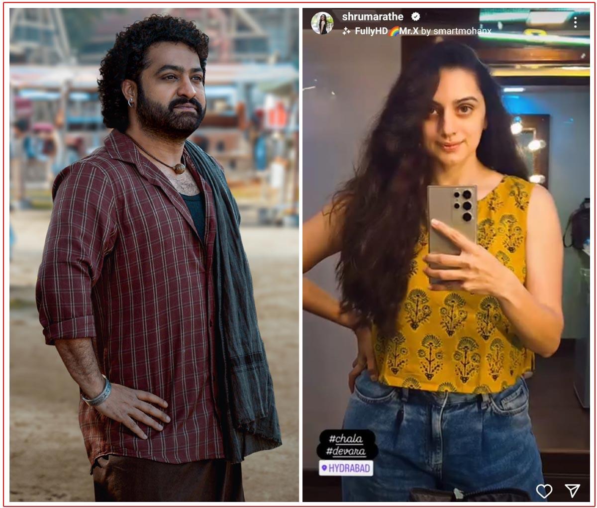 Shruti Marathe Enters Devara
