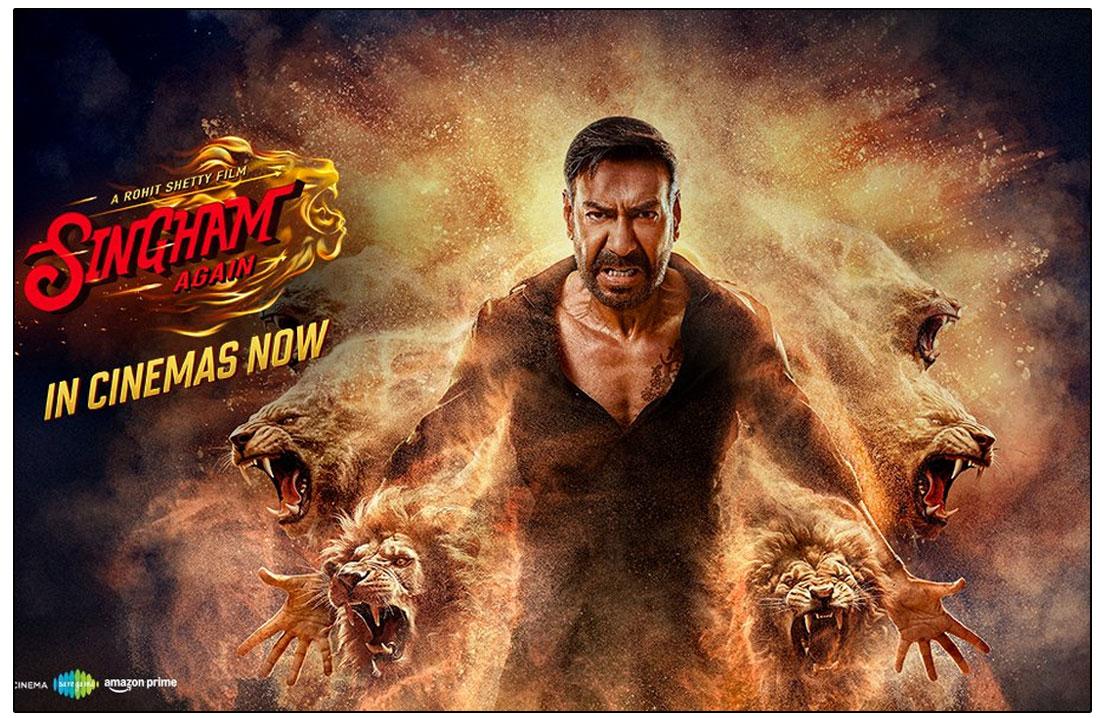 Singham Again Collects 43 Crore On Its Opening Day