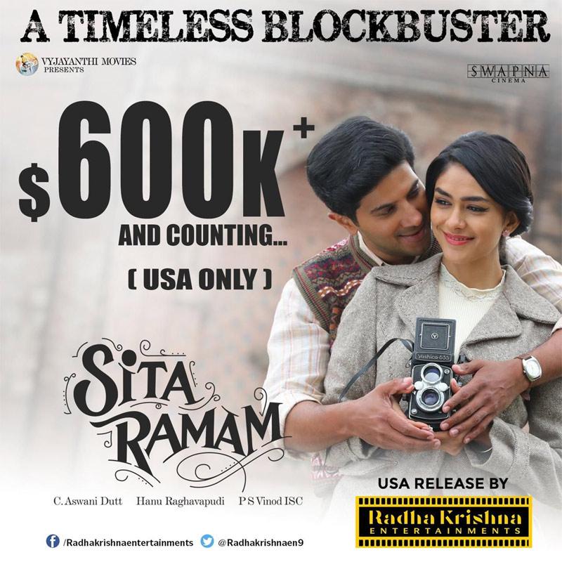 Sita Ramam sensation in US