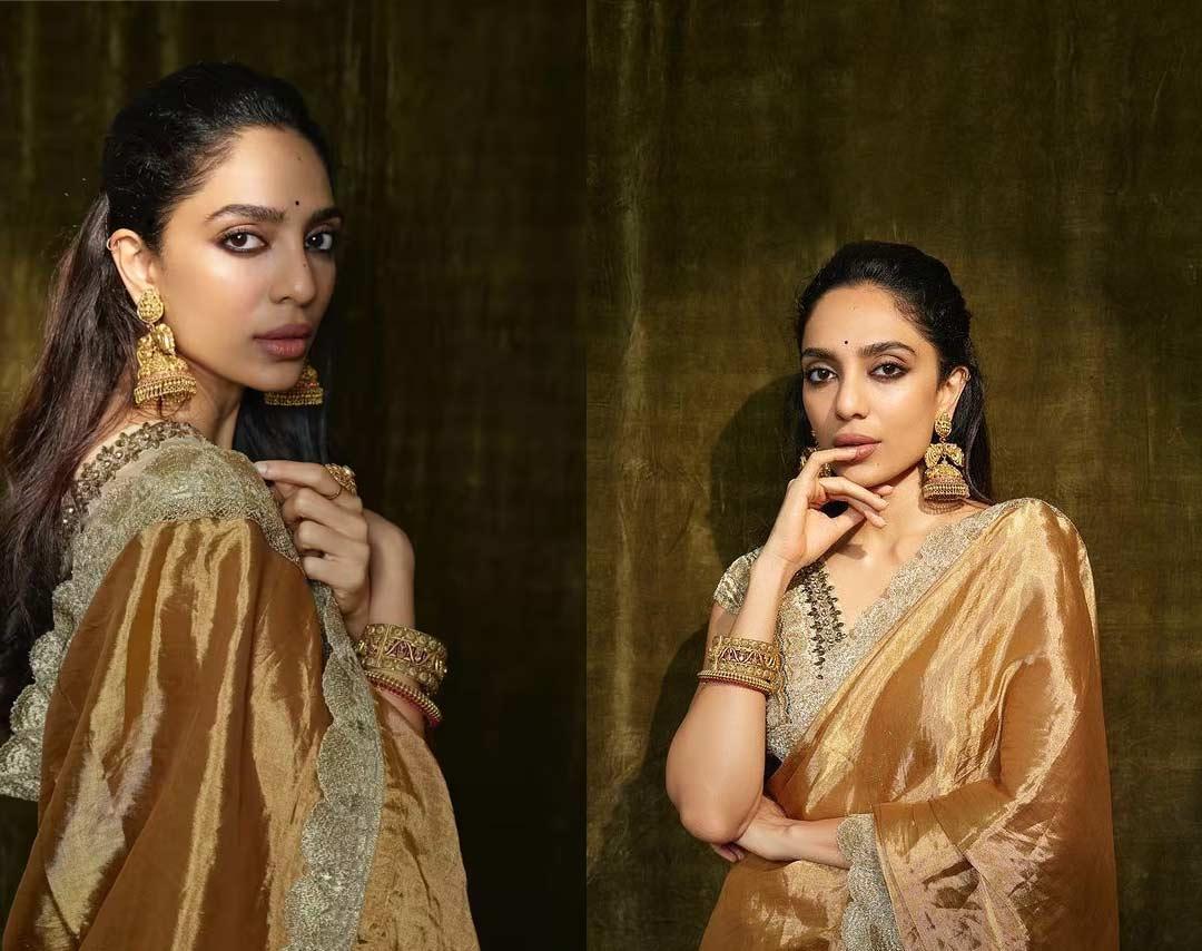 Sobhita Dhulipala turns gorgeous in golden saree