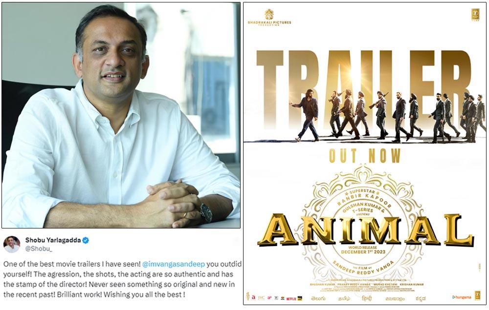 Baahubali Producer Praises Animal Trailer