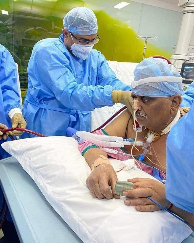SP Balasubrahmanyam's Last Photo In Hospital