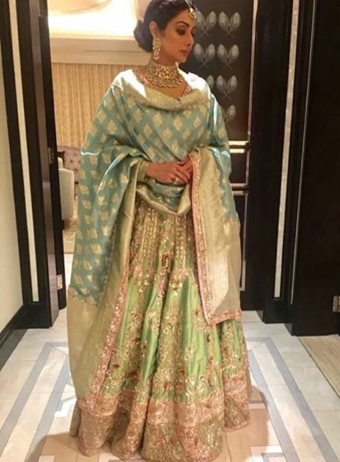 This Is Sridevi's Last Pic