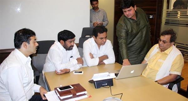 Subhash Ghai Meets KTR!