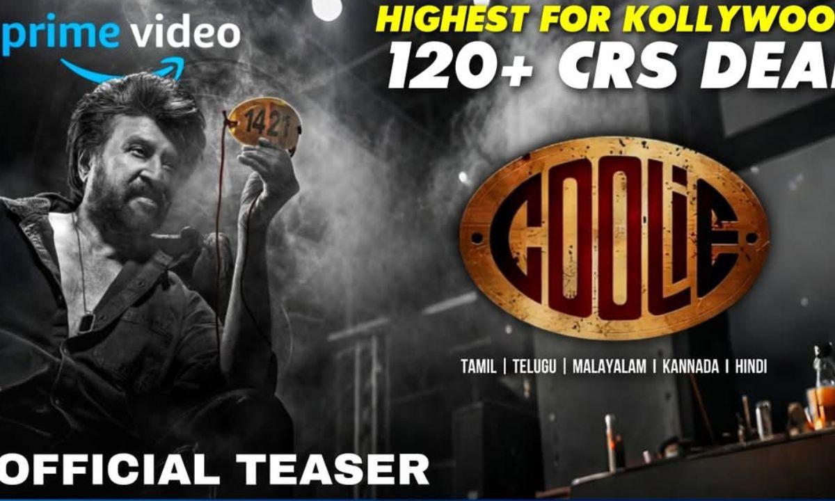 Rajinikanth Coolie Breaks Records with 120cr OTT Deal