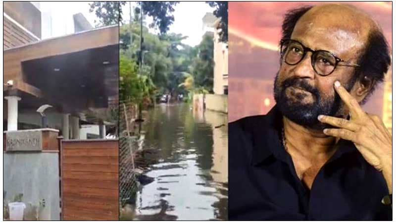 Rajinikanth house inundated in flood water