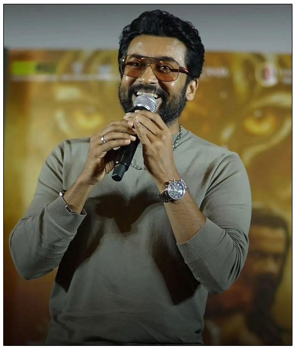 Suriya Heartfelt Apology At Kanguva Press Meet In Mumbai