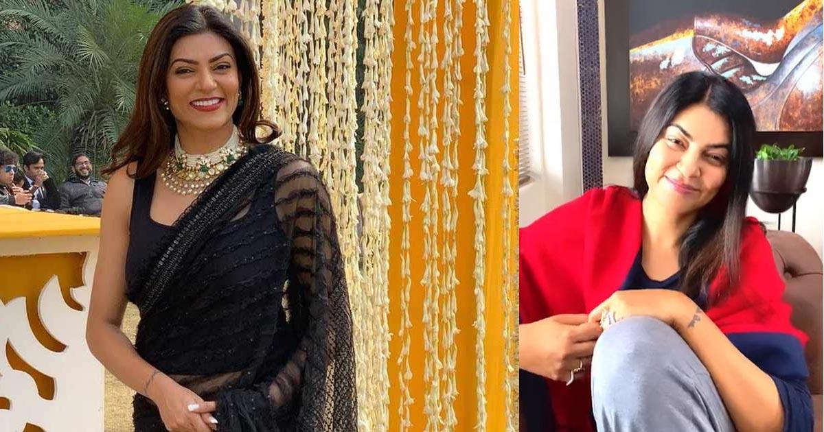 Sushmita Sen fashion show after a heart attack