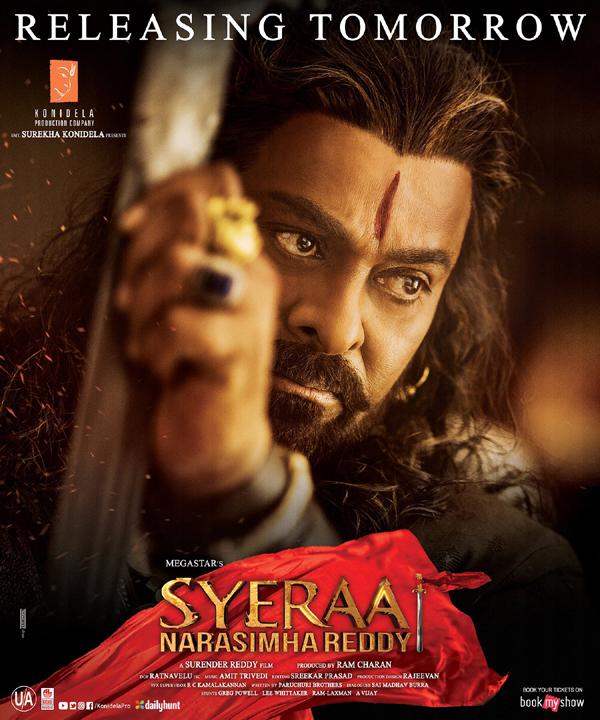 Sye Raa Worldwide Theaters Count, Huge Release