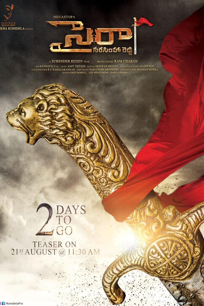 Sye Raa 2 Days to Go: Sword's Power