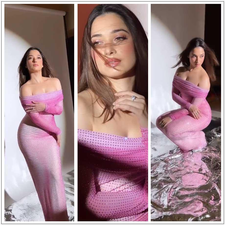 Tamannaah raises the heat in Pink attire