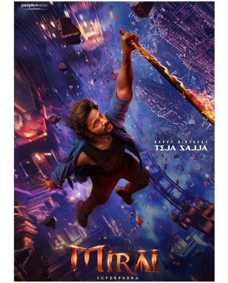 Mirai makers celebrate Teja Sajja B-Day with special poster