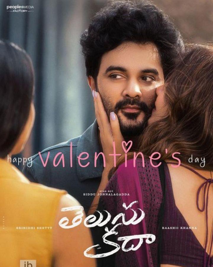 Siddhu Telusu Kada Wishes Happy Valentine Day With A Special Poster