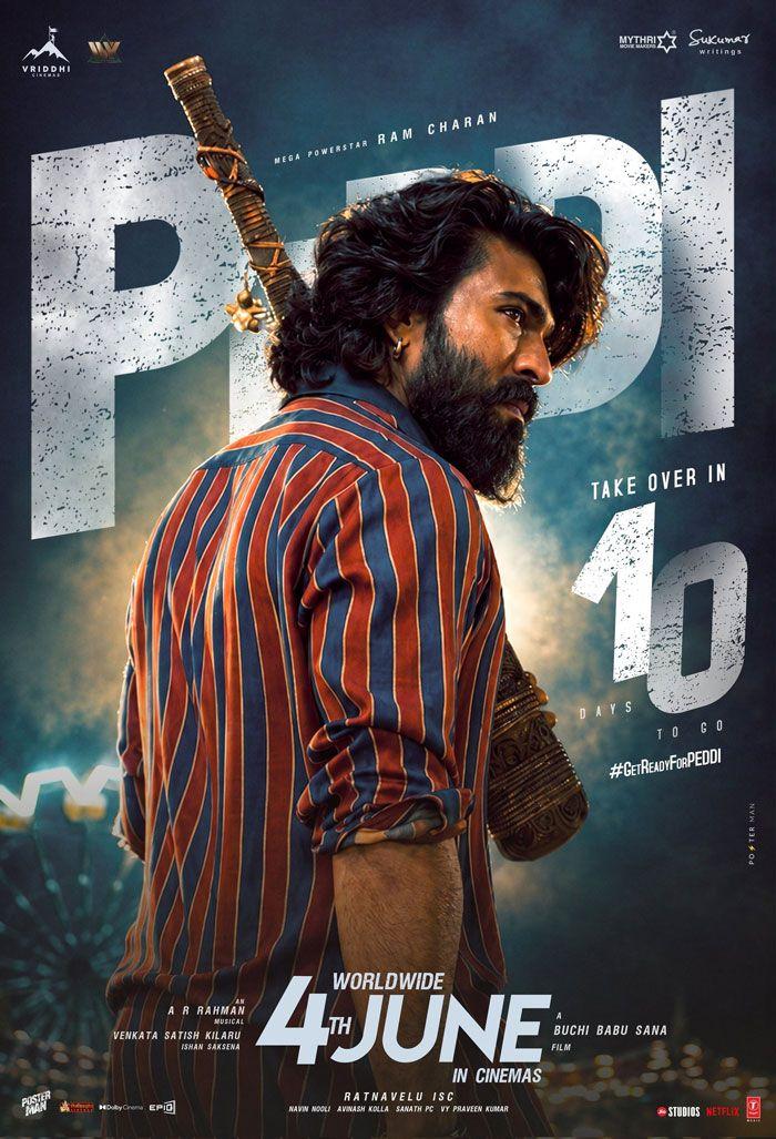 Ten days to go, Ram Charan completes important work for Peddi