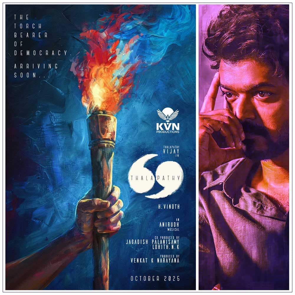 Thalapathy Vijay - H. Vinoth project announced grandly