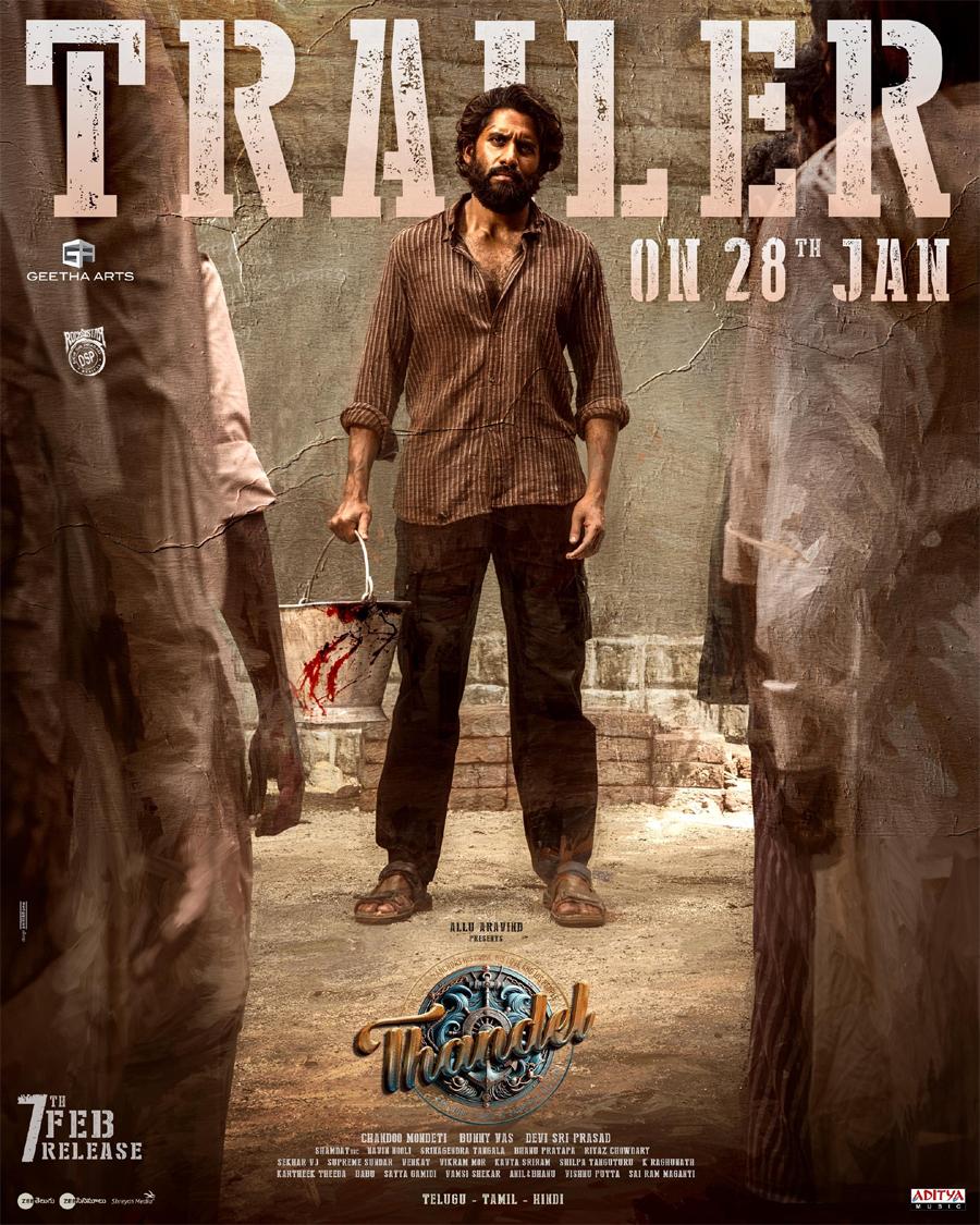 Naga Chaitanya Thandel Trailer On January 28