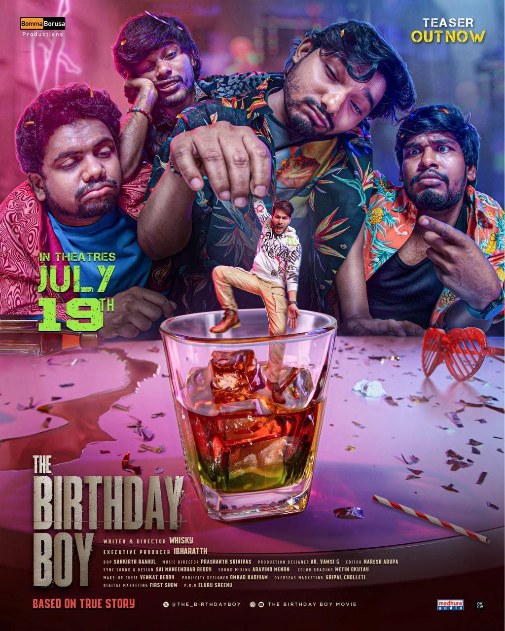Teaser for The Birthday Boy Launched by Mehar Ramesh