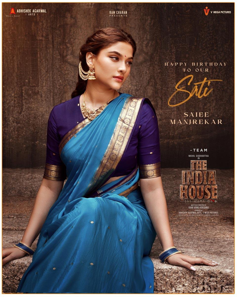 Saiee Manjrekar First Look From The India House Released