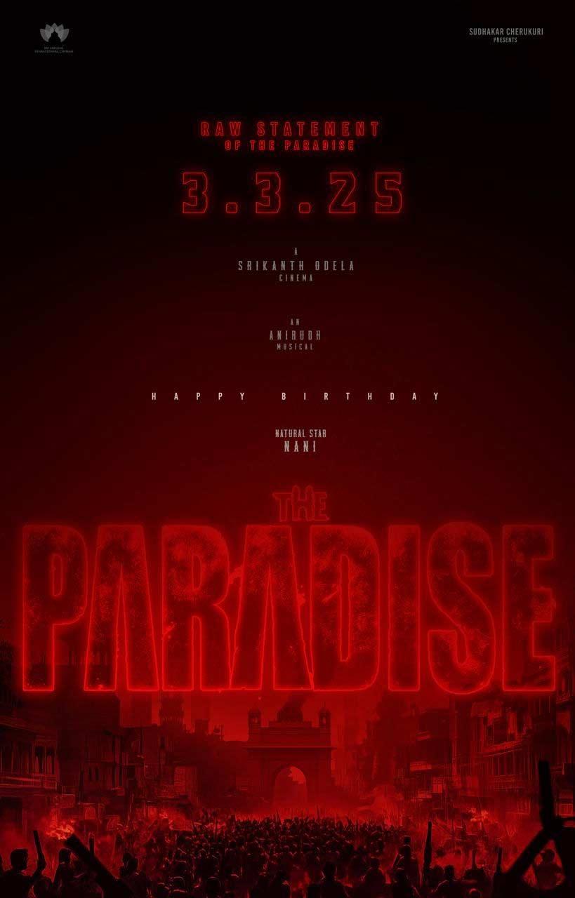 The Paradise coming with raw statement