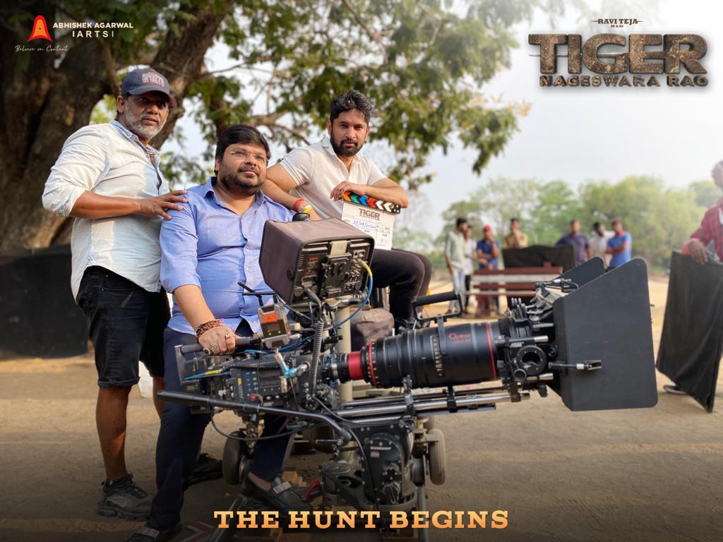 Tiger Nageswara Rao goes on a hunt