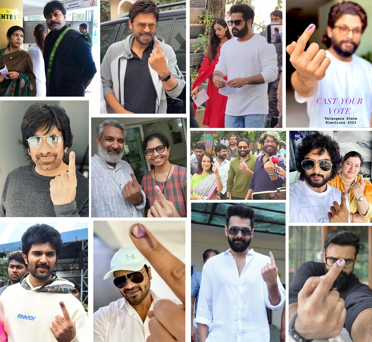Telangana Elections: Tollywood Celebrities