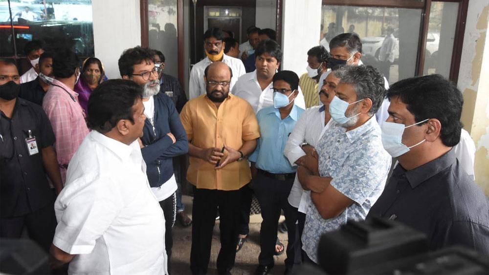 Covid clouds hovering around Tollywood