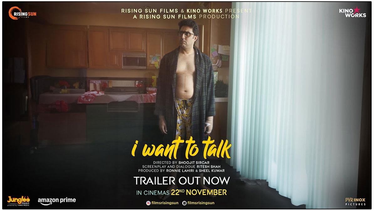 Abhishek Bachchan I Want To Talk Trailer Review
