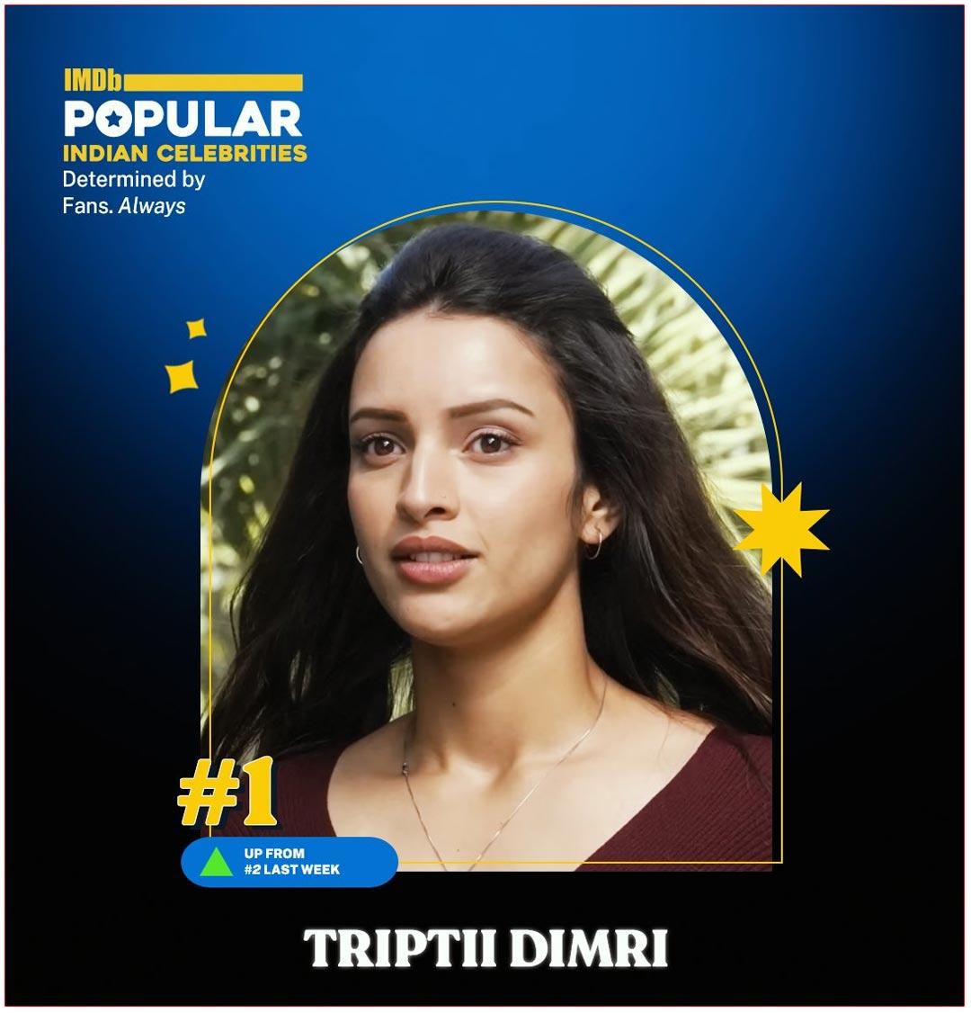Tripti Dimri Enters IMDB Like A Boss Lady