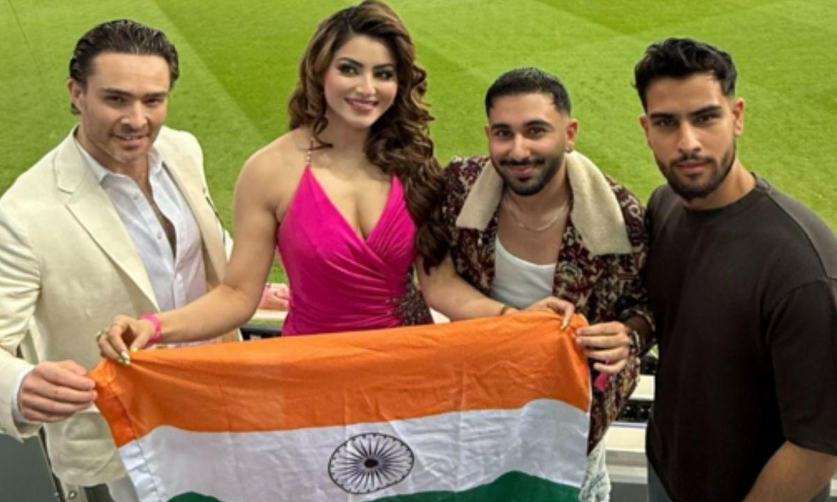 Urvashi Rautela does Dabidi Dibidi at Indo Pak match