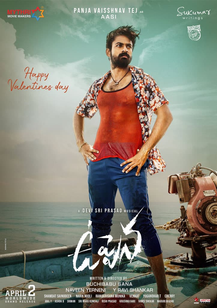 Uppena: Vaishnav Tej Full Look outÂ
