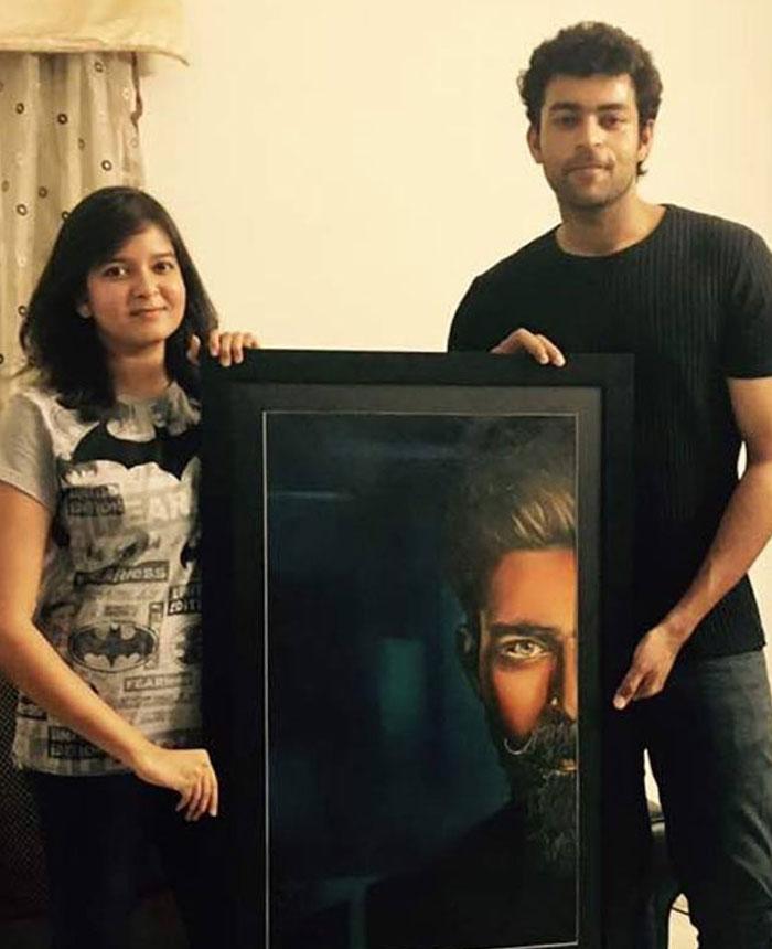 Varun Tej Gets Precious Gift from Fan