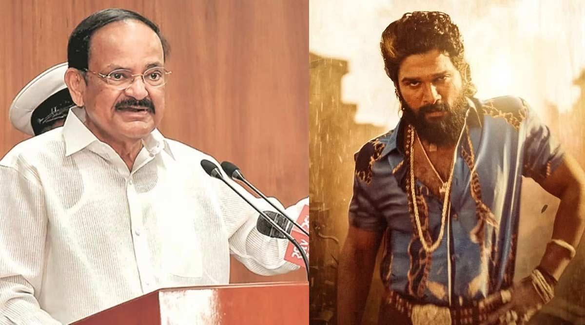 Former VP Venkaiah Naidu takes on Pushpa