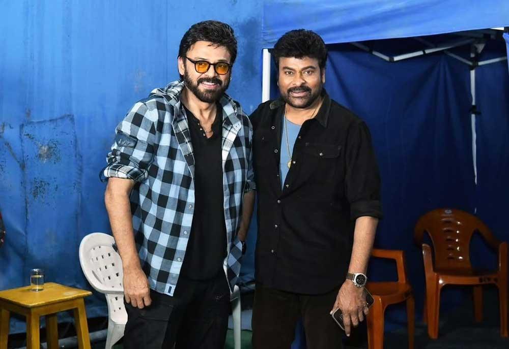 Speculation on Venkatesh role in Chiranjeevi - Anil Ravipudi project