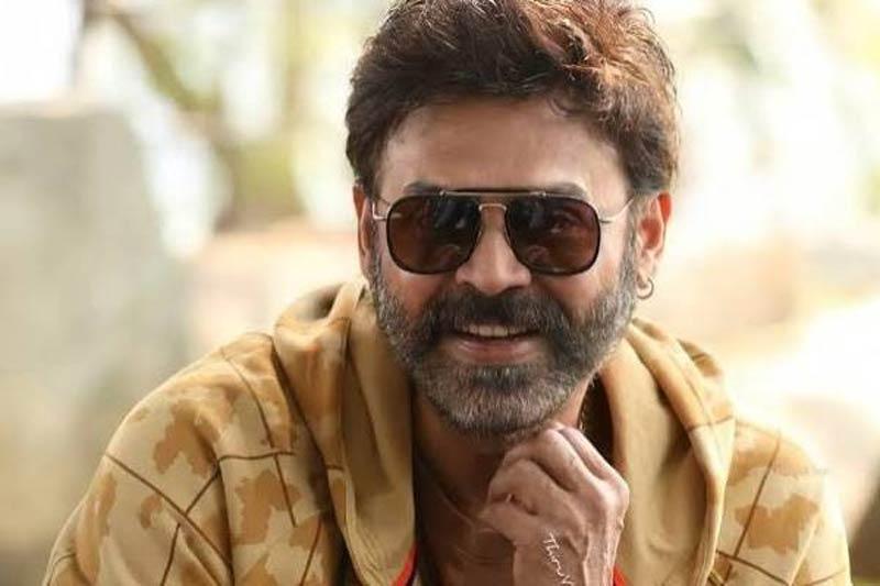 Venky Mama busy with romantic song