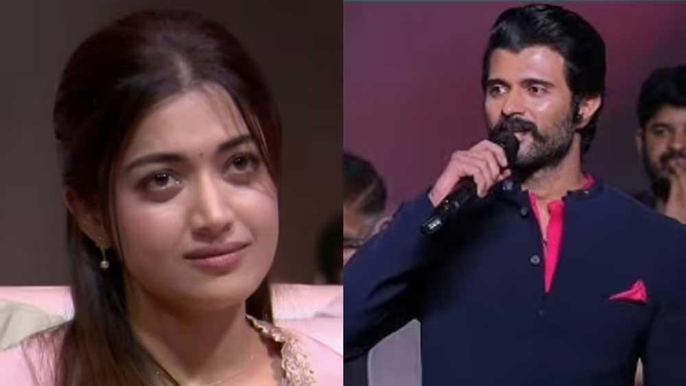 Vijay Devarakonda and Rashmika Mandanna turn emotional