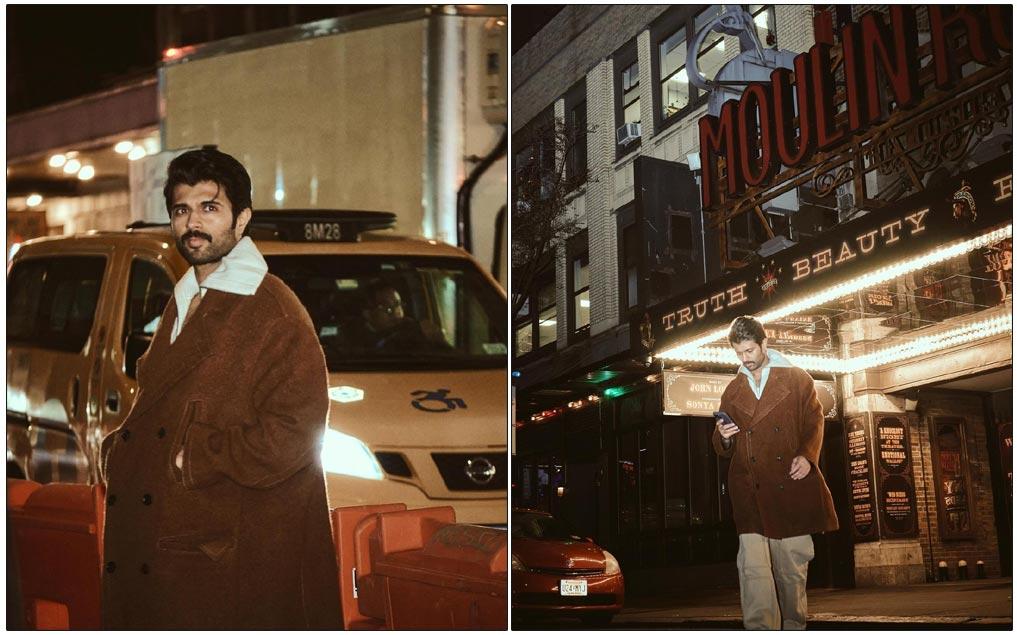 Vijay Deverakonda Busy As Family Star In US