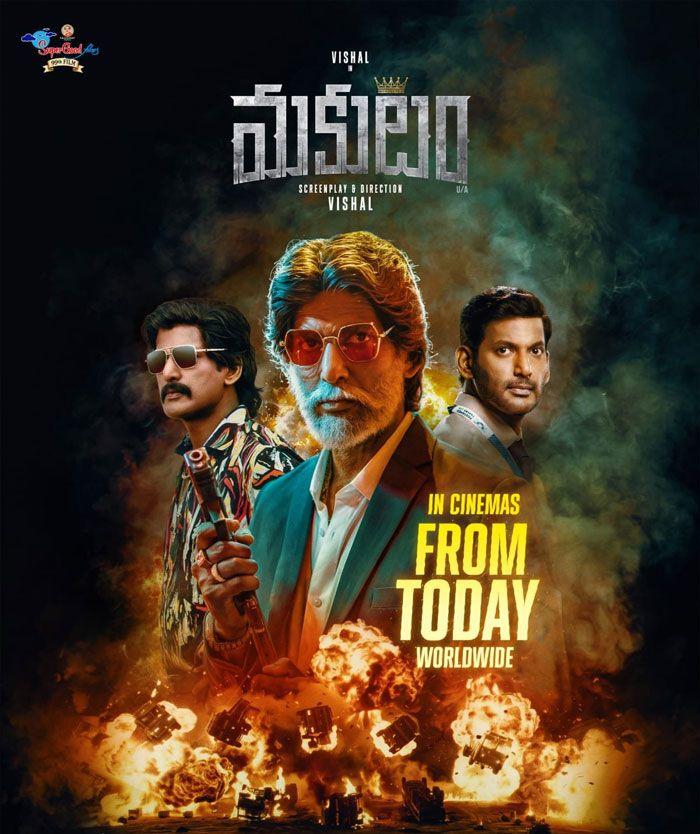 Vishal’s Makutam - Slow Start In Telugu States