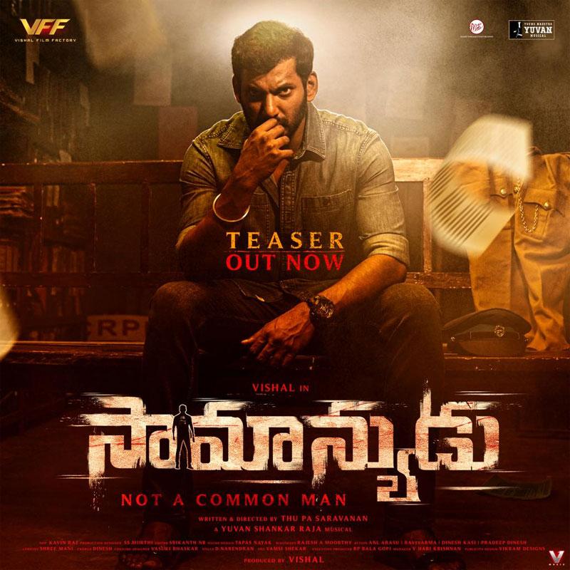 Vishal's Saamanyudu teaser attracts with its intensity