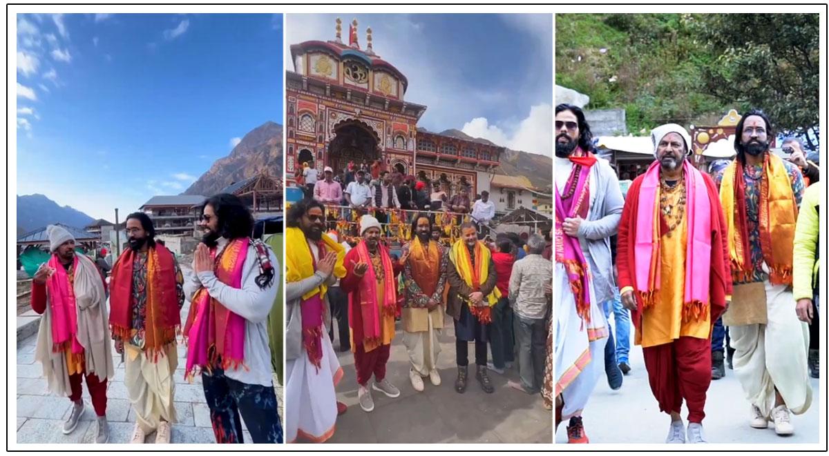 Kannappa Team Visits Kedarnath And Badrinath