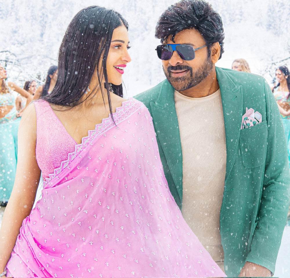 Waltair Veerayya sets the time for Sridevi song
