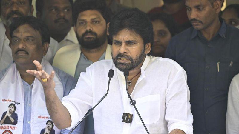 War of Words regarding Pawan Kalyan fiery speech in Telangana